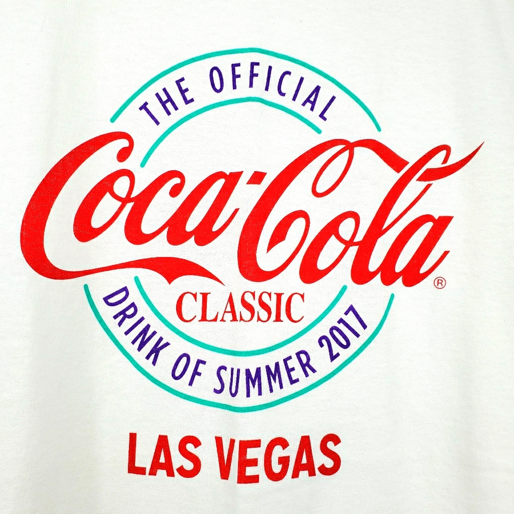 Coca Cola Las Vegas 2017 White Tshirt